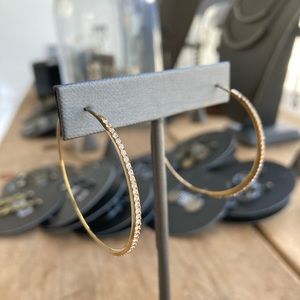Michael Kors hoop earrings Lightweight Rose gold